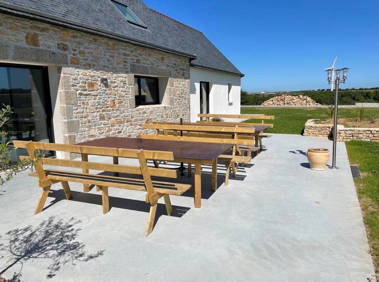 Ty Menez Heol - Magnifique Villa Avec Piscine Ploudalmézeau 외부 사진