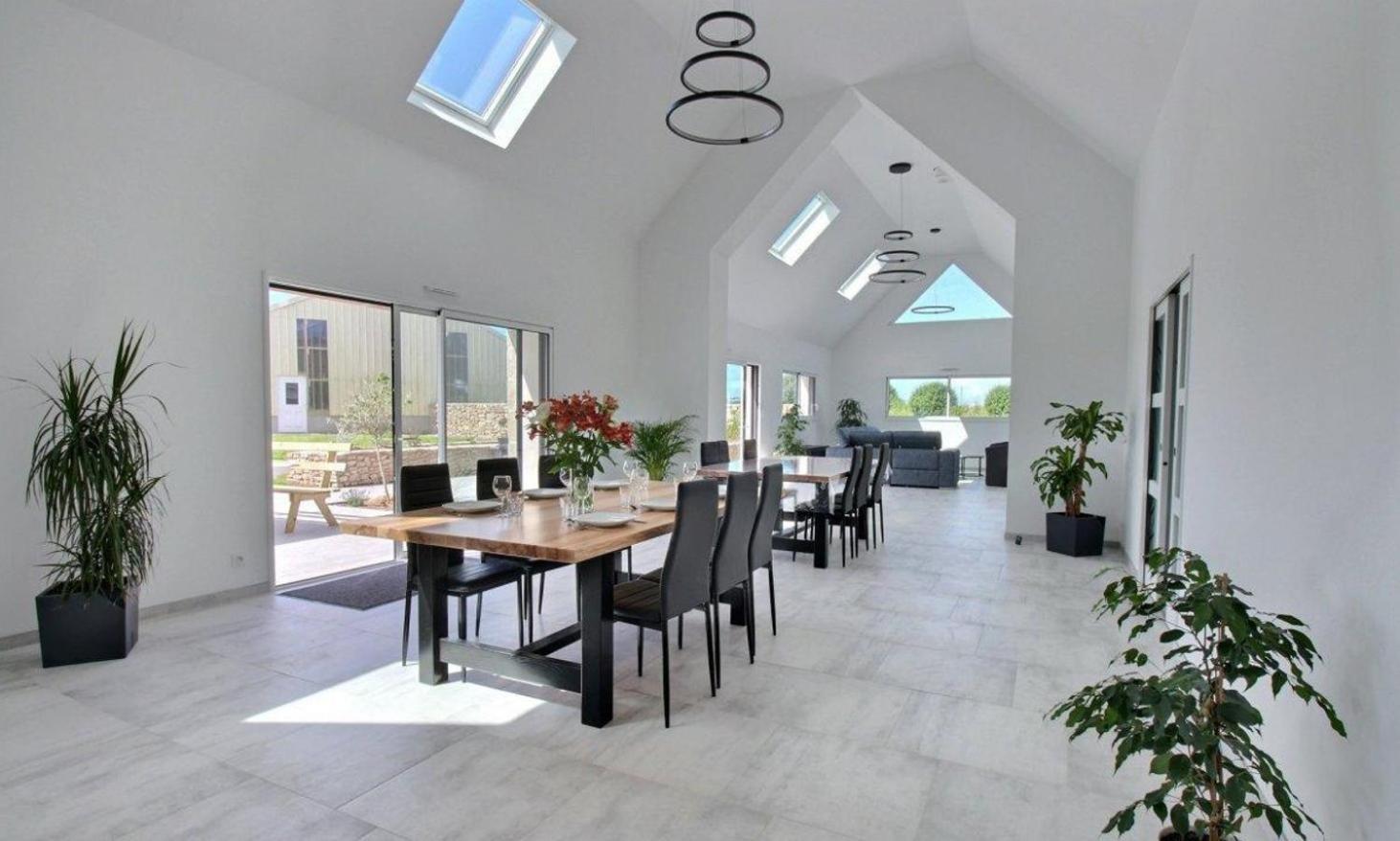 Ty Menez Heol - Magnifique Villa Avec Piscine Ploudalmézeau 외부 사진